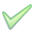 Зеленая - иконка выбора